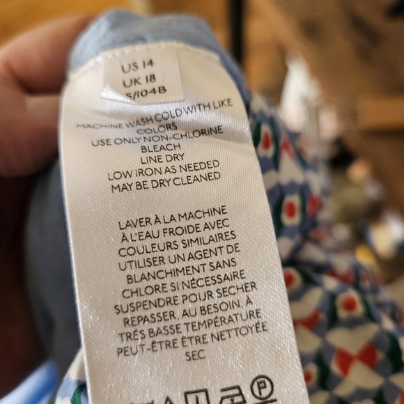 Anthropologie Maeve Pleated Mini Skirt Green Motif Geometric Print Bohemian - Picture 10 of 11